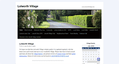 Desktop Screenshot of lolworthvillage.com